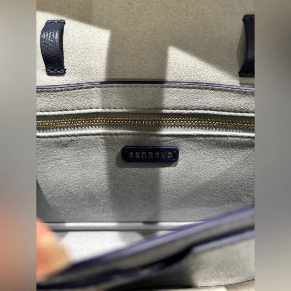 Senreve Navy Blue Aria Belt Bag - Picture 4 of 6